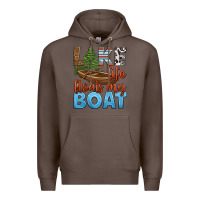 Coffee lake life floats my boat Premium Hoodie - HRA Design Shop