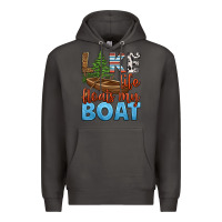 Smoke lake life floats my boat Premium Hoodie - HRA Design Shop