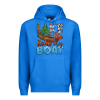 True Royal lake life floats my boat Premium Hoodie - HRA Design Shop