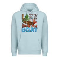 Lake Life Floats My Boat Premium Hoodie | Teevron