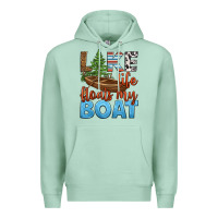 Seafoam lake life floats my boat Premium Hoodie - HRA Design Shop