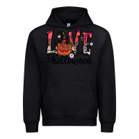 Black love halloween Urban Hoodie - CowhideDigitalArt