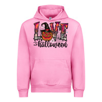Fuchsia Pink love halloween Urban Hoodie - CowhideDigitalArt