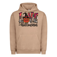 Pigment Burro love halloween Urban Hoodie - CowhideDigitalArt