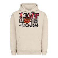 Pigment French Oak love halloween Urban Hoodie - CowhideDigitalArt