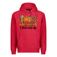 Cardinal fall vibes and that nurse life Premium Hoodie - CowhideDigitalArt