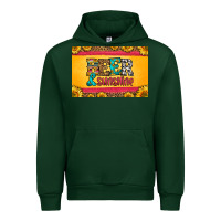 Forest Green beer and sunshine skinny metal can holder Urban Hoodie - HRA Design Shop