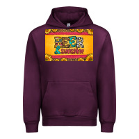 Mauve Wine beer and sunshine skinny metal can holder Urban Hoodie - HRA Design Shop