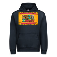 Navy beer and sunshine skinny metal can holder Urban Hoodie - HRA Design Shop
