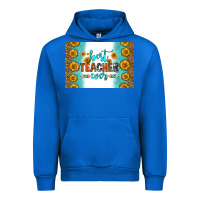 Cobalt best teacher ever skinny metal can holder Urban Hoodie - HRA Design Shop