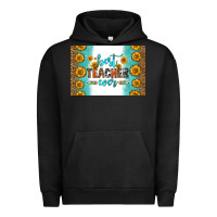 Pigment Black best teacher ever skinny metal can holder Urban Hoodie - HRA Design Shop