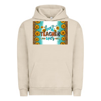 Pigment French Oak best teacher ever skinny metal can holder Urban Hoodie - HRA Design Shop