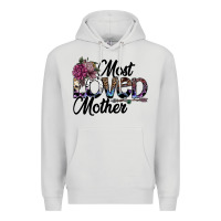 Dove Grey most loved mother Premium Hoodie - SublimationCraftShop