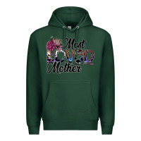 Sports Green most loved mother Premium Hoodie - SublimationCraftShop