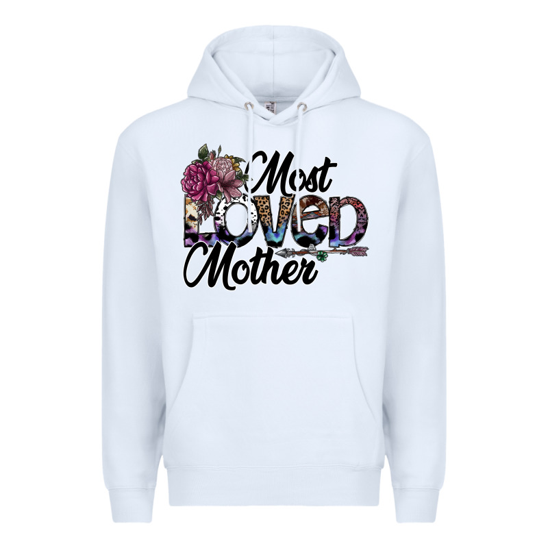 Most Loved Mother Premium Hoodie by SublimationCraftShop | Teevron