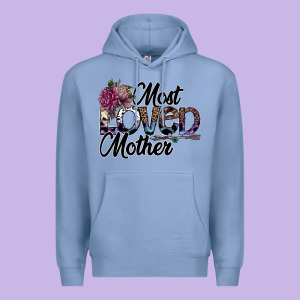 Most Loved Mother Premium Hoodie Designed By Sublimationcraftshop