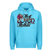 Ocean Blue most loved mother Premium Hoodie - SublimationCraftShop