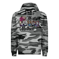 Slate Camo most loved mother Premium Hoodie - SublimationCraftShop