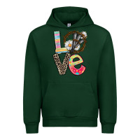 Forest Green Love crown of thorns Easter Day Urban Hoodie - CowGirlArtShop