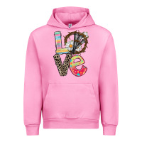 Fuchsia Pink Love crown of thorns Easter Day Urban Hoodie - CowGirlArtShop