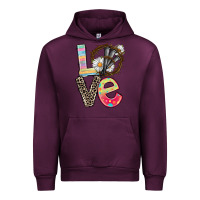 Mauve Wine Love crown of thorns Easter Day Urban Hoodie - CowGirlArtShop
