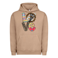 Pigment Burro Love crown of thorns Easter Day Urban Hoodie - CowGirlArtShop