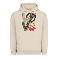 Pigment French Oak Love crown of thorns Easter Day Urban Hoodie - CowGirlArtShop