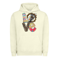 Pigment Pistachio Love crown of thorns Easter Day Urban Hoodie - CowGirlArtShop
