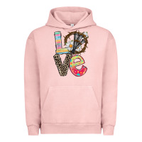 Pigment Salmon Love crown of thorns Easter Day Urban Hoodie - CowGirlArtShop