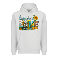 Dove Grey living on lake time Premium Hoodie - HRA Design Shop