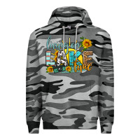 Slate Camo living on lake time Premium Hoodie - HRA Design Shop