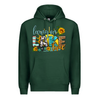 Sports Green living on lake time Premium Hoodie - HRA Design Shop