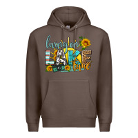 Coffee living on lake time Premium Hoodie - HRA Design Shop