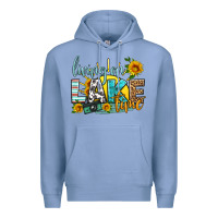 Colony Blue living on lake time Premium Hoodie - HRA Design Shop