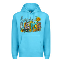 Ocean Blue living on lake time Premium Hoodie - HRA Design Shop