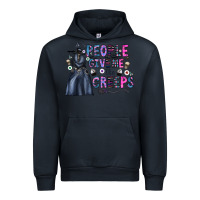 Navy people give me the creeps Urban Hoodie - CowhideDigitalArt