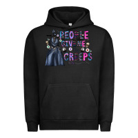 Pigment Black people give me the creeps Urban Hoodie - CowhideDigitalArt