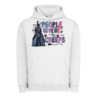 Pigment Lunar Rock people give me the creeps Urban Hoodie - CowhideDigitalArt