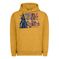 Pigment Peanut Butter people give me the creeps Urban Hoodie - CowhideDigitalArt