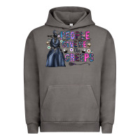 Pigment Tornado people give me the creeps Urban Hoodie - CowhideDigitalArt