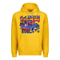Lemon American heart southern soul truck 4th of july Premium Hoodie - CowGirlArtShop