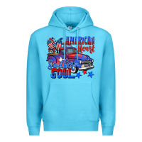 American Heart Southern Soul Truck 4th Of July Premium Hoodie | Teevron