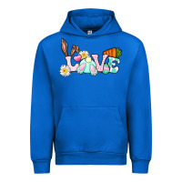 Cobalt Love Easter bunny Easter Day Urban Hoodie - CowGirlArtShop