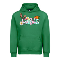 Emerald Love Easter bunny Easter Day Urban Hoodie - CowGirlArtShop