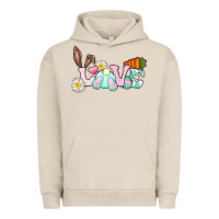 Pigment French Oak Love Easter bunny Easter Day Urban Hoodie - CowGirlArtShop