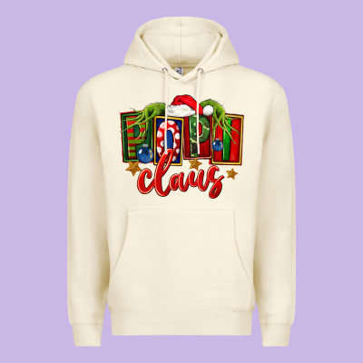 Christmas Popi Claus Premium Hoodie Designed By Fadigitalartstudio