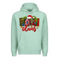 Seafoam Christmas popi claus Premium Hoodie - FaDigitalArtStudio