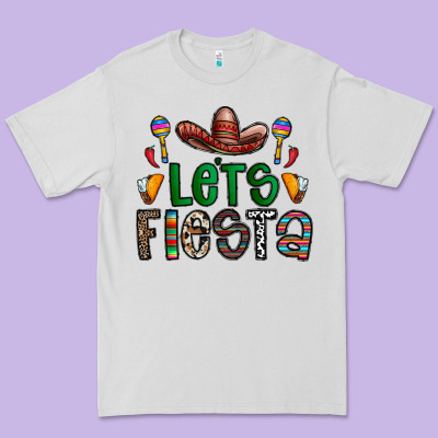 Fiesta Premium Tee Designed By Cowhidedigitalart