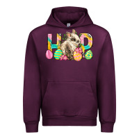 Hop Rabbit Easter Urban Hoodie | Teevron