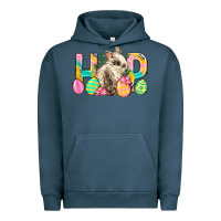 Pigment Midnight Navy Hop Rabbit Easter Urban Hoodie - Neo Western